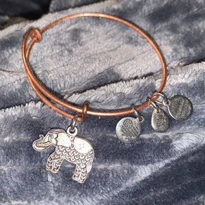 2018 Alex and Ani elephant bracelet